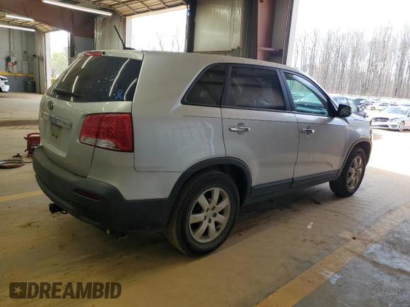 2012 Kia Sorento LX with VIN 5XYKT3A16CG192273, listed as a Copart auction lot 49690735 with Not Provided miles and Salvage Title. Bid and sale history available at DreamBid. Image 3.