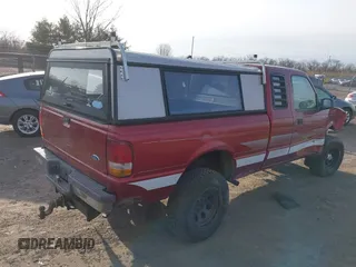 1997 Ford Ranger XLT with VIN 1FTCR14X2VPA39848, listed as a IAAI auction lot 38758650 with 145,617 mi miles. Bid and sale history available at carsss.com. Image 4.