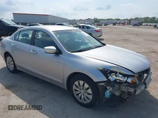 2010 Honda Accord LX с VIN 1HGCP2F3XAA196628, выставлен на аукционе IAAI как лот 42149257 с пробегом 83 626 миль миль и . История ставок и продаж доступна на DreamBid. Изображение 1.