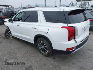 2021 Hyundai Palisade SEL z VIN KM8R24HE3MU305527, wystawiony jako IAAI lot #41890500 z przebiegiem 55 514 mil mil oraz . Historia ofert i sprzedaży dostępna na DreamBid. Obrazek 3.