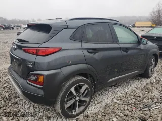 2018 Hyundai Kona Limited with VIN KM8K3CA52JU065191, listed as a Copart auction lot 43028675 with 38,138 mi miles and Salvage Title. Bid and sale history available at carsss.com. Image 3.