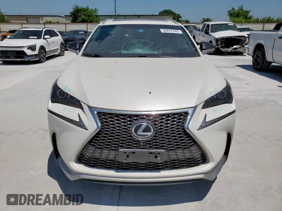 2015 Lexus NX 200t z VIN JTJBARBZ2F2026986, wystawiony jako Copart lot #58247245 z przebiegiem 94 353 mil mil oraz Szkoda całkowita • Salvage title. Historia ofert i sprzedaży dostępna na DreamBid. Obrazek 5.