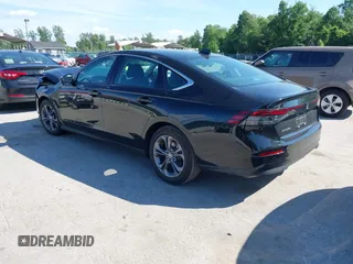 2024 Honda Accord EX with VIN 1HGCY1F34RA013453, listed as a IAAI auction lot 42279634 with 11,301 mi miles and . Bid and sale history available at DreamBid. Image 3.