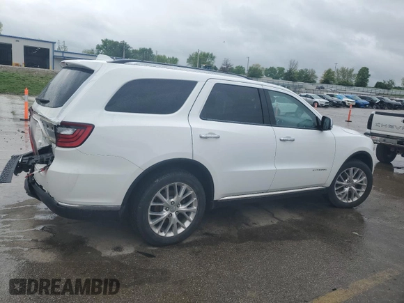 2015 Dodge Durango Citadel z VIN 1C4RDJEG2FC830090, wystawiony jako Copart lot #55167585 z przebiegiem 167 918 mil mil oraz Szkoda całkowita • Salvage title. Historia ofert i sprzedaży dostępna na DreamBid. Obrazek 3.