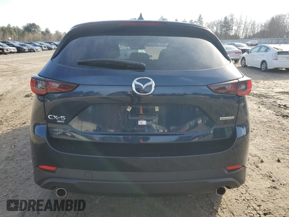 2023 Mazda CX-5 2.5 S Carbon Edition with VIN JM3KFBCM2P0250200, listed as a Copart auction lot 85104214 with 15,512 mi miles and Salvage Title. Bid and sale history available at carsss.com. Image 6.