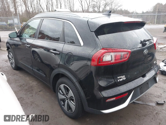 2017 Kia Niro Touring Launch Edition with VIN KNDCC3LC0H5069071, listed as a IAAI auction lot 41673947 with 148,168 mi miles. Bid and sale history available at carsss.com. Image 3.