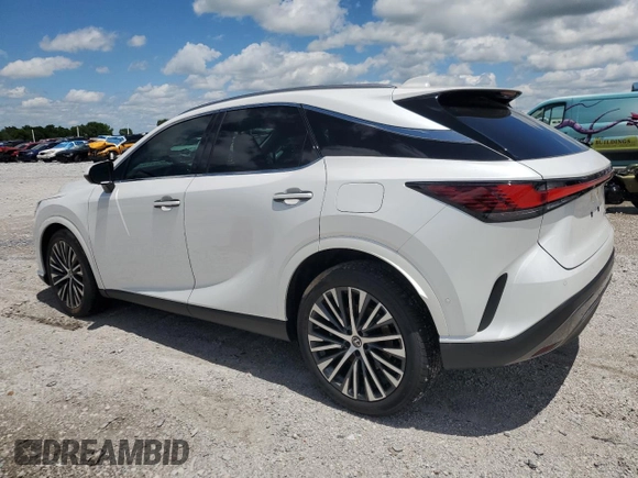 2025 Lexus RX 350 with VIN 2T2BAMBA2SC061051, listed as a Copart auction lot 57847605 with 526 mi miles and Salvage title. Bid and sale history available at DreamBid. Image 2.