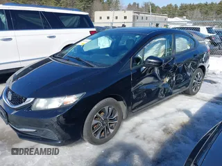 2014 Honda Civic Sedan EX with VIN 2HGFB2F80EH549151, listed as a IAAI auction lot 41651689 with 131,979 mi miles. Bid and sale history available at carsss.com. Image 2.