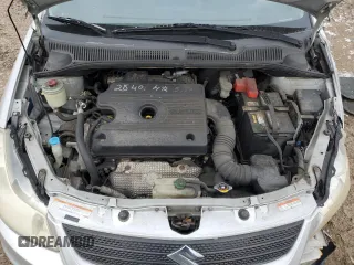 2007 Suzuki SX4 with VIN JS2YB413275109110, listed as a Copart auction lot 44168125 with 97,276 mi miles and Salvage Title. Bid and sale history available at carsss.com. Image 13.