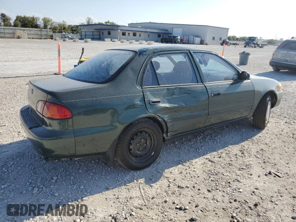 2000 Toyota Corolla VE with VIN 1NXBR12E5YZ387383, listed as a Copart auction lot 78931374 with 162,008 mi miles and Salvage title. Bid and sale history available at DreamBid. Image 3.