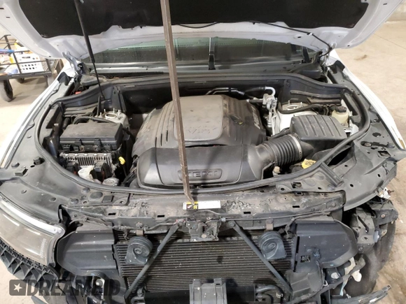 2015 Dodge Durango R/T with VIN 1C4SDHCTXFC916712, listed as a Copart auction lot 87113784 with 120,950 mi miles and Salvage Title. Bid and sale history available at DreamBid. Image 12.