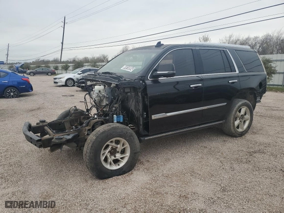 2017 Cadillac Escalade Premium Luxury with VIN 1GYS4CKJ5HR347443, listed as a Copart auction lot 84918094 with 0 mi miles and Salvage Title. Bid and sale history available at carsss.com. Image 1.