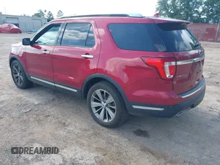 2018 Ford Explorer Limited with VIN 1FM5K7F85JGB35226, listed as a IAAI auction lot 42751670 with 150,344 mi miles and . Bid and sale history available at DreamBid. Image 3.