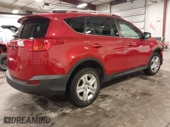 2013 Toyota RAV4 LE with VIN 2T3BFREV7DW096792, listed as a IAAI auction lot 42527221 with 133,237 mi miles and . Bid and sale history available at DreamBid. Image 4.