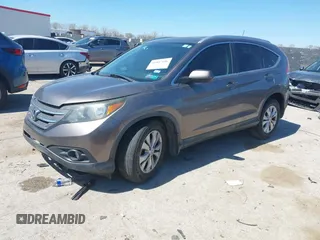 2012 Honda CR-V EX-L with VIN 5J6RM3H72CL032220, listed as a IAAI auction lot 41847196 with 124,876 mi miles. Bid and sale history available at carsss.com. Image 17.