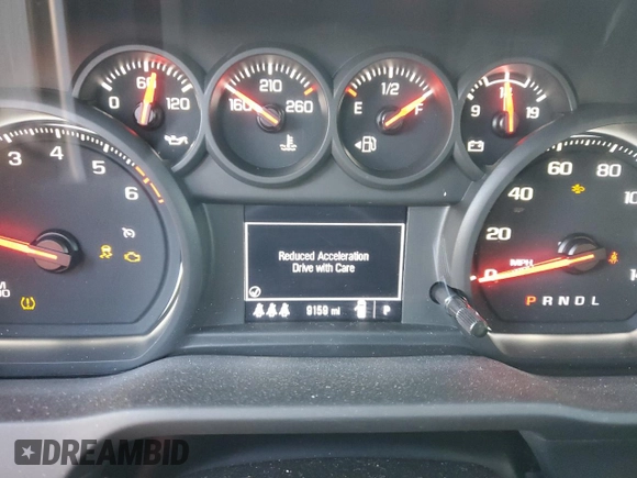 2024 Chevrolet Silverado 1500 Custom Trail Boss with VIN 3GCUDCED9RG110122, listed as a Copart auction lot 87020134 with 9,159 mi miles and Salvage Title. Bid and sale history available at carsss.com. Image 9.