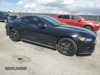 2017 Ford Mustang V6 with VIN 1FA6P8AMXH5270802, listed as a Copart auction lot 45638515 with 127,263 mi miles and Salvage title. Bid and sale history available at DreamBid. Image 4.