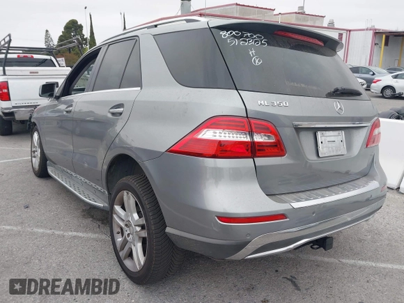 2015 Mercedes-Benz M 350 with VIN 4JGDA5JB6FA499526, listed as a IAAI auction lot 42360236 with Not provided miles and . Bid and sale history available at DreamBid. Image 3.