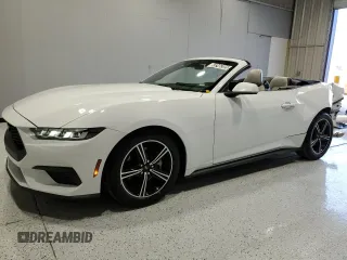 2024 Ford Mustang EcoBoost with VIN 1FAGP8UH6R5136731, listed as a Copart auction lot 53246285 with 24,440 mi miles and Clean Title. Bid and sale history available at carsss.com. Image 1.