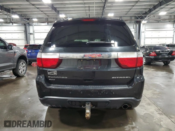 2012 Dodge Durango Citadel z VIN 1C4RDJEG4CC170002, wystawiony jako Copart lot #50833975 z przebiegiem 215 139 mil mil oraz Szkoda całkowita • Salvage title. Historia ofert i sprzedaży dostępna na DreamBid. Obrazek 6.