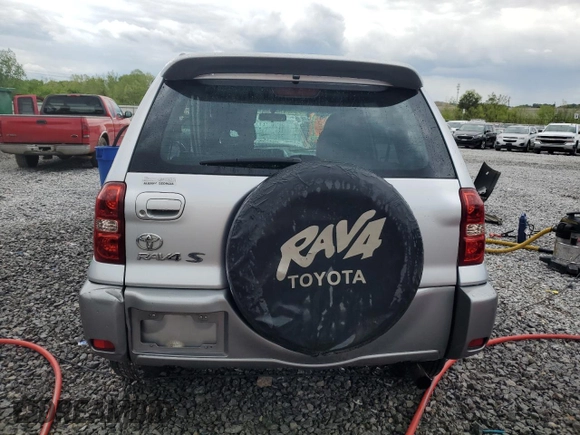 2005 Toyota RAV4 with VIN JTEGD20V850085361, listed as a Copart auction lot 53002885 with 295,759 mi miles and Salvage Title. Bid and sale history available at DreamBid. Image 6.