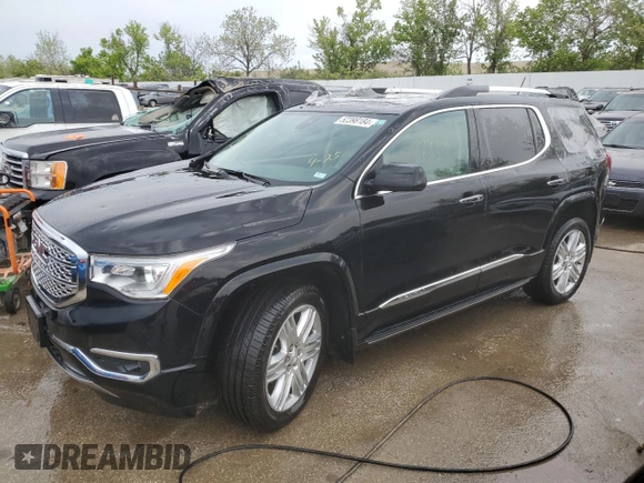 2018 GMC Acadia Denali with VIN 1GKKNXLS2JZ116902, listed as a Copart auction lot 52398184 with 56,350 mi miles and Clean Title. Bid and sale history available at DreamBid. Image 1.