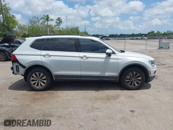 2018 Volkswagen Tiguan SEL with VIN 3VV3B7AX4JM188193, listed as a IAAI auction lot 42107802 with 68,911 mi miles and . Bid and sale history available at DreamBid. Image 13.