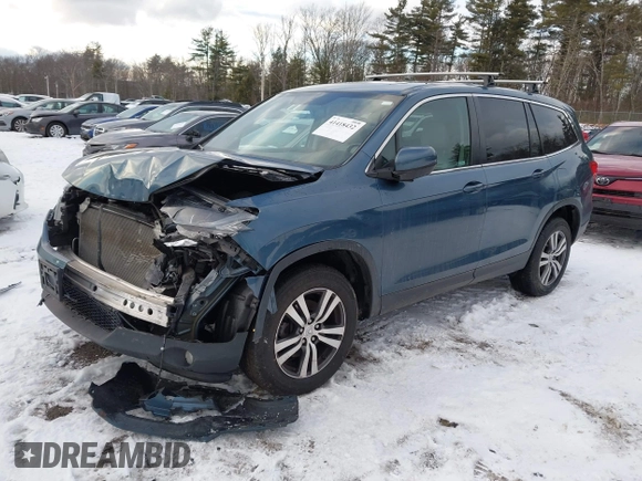 2018 Honda Pilot EX-L with VIN 5FNYF6H57JB007065, listed as a IAAI auction lot 41418432 with 123,806 mi miles. Bid and sale history available at carsss.com. Image 17.