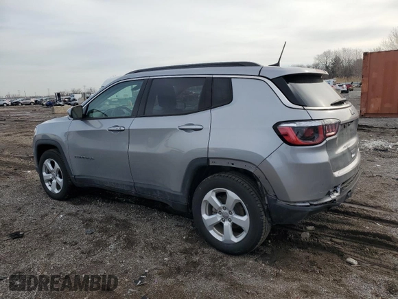2020 Jeep Compass Latitude with VIN 3C4NJCBB3LT166541, listed as a Copart auction lot 49674605 with 68,849 mi miles and Salvage Title. Bid and sale history available at carsss.com. Image 2.