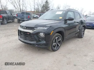 2023 Chevrolet TrailBlazer RS with VIN KL79MUSL2PB151394, listed as a IAAI auction lot 42063565 with 10,634 mi miles and . Bid and sale history available at DreamBid. Image 2.