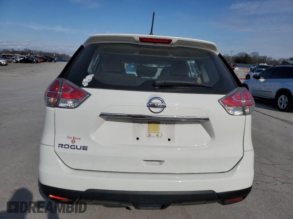 2016 Nissan Rogue S with VIN JN8AT2MT2GW021147, listed as a Copart auction lot 41972655 with 60,238 mi miles and Clean Title. Bid and sale history available at DreamBid. Image 6.