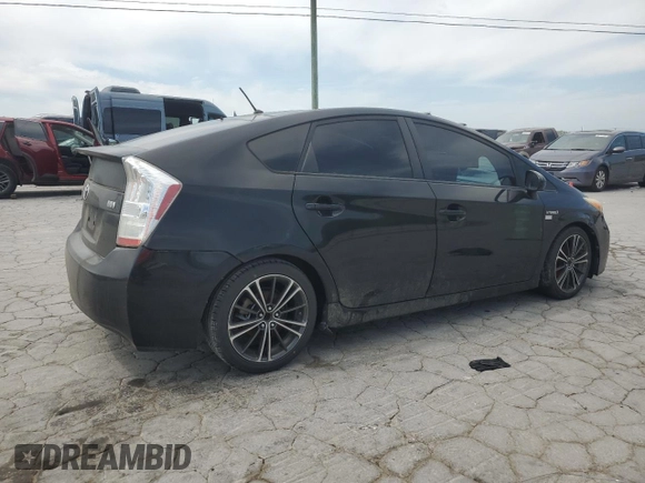 2013 Toyota Prius One with VIN JTDKN3DU5D5677675, listed as a Copart auction lot 53885695 with 0 mi miles and Clean Title. Bid and sale history available at carsss.com. Image 3.