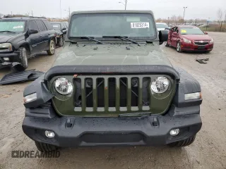 2023 Jeep Wrangler Sport Altitude with VIN 1C4HJXDN2PW569826, listed as a Copart auction lot 81825314 with 16,497 mi miles and Salvage Title. Bid and sale history available at DreamBid. Image 5.