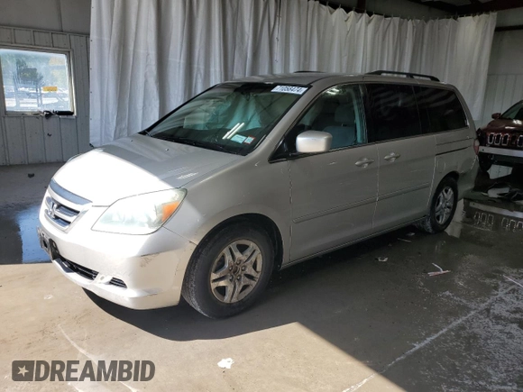 2006 Honda Odyssey EX with VIN 5FNRL38476B454540, listed as a Copart auction lot 53102075 with 96,867 mi miles and Non Repairable. Bid and sale history available at carsss.com. Image 1.