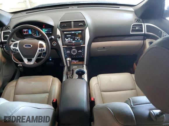 2015 Ford Explorer Limited with VIN 1FM5K8F81FGB00762, listed as a Copart auction lot 53069525 with 173,641 mi miles and Salvage Title. Bid and sale history available at DreamBid. Image 8.