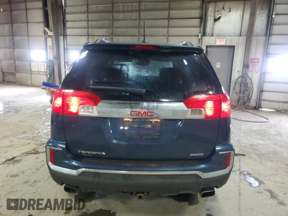 2017 GMC Terrain SLE with VIN 2GKFLTE38H6253449, listed as a Copart auction lot 44912615 with 164,449 mi miles and Clean Title. Bid and sale history available at carsss.com. Image 6.