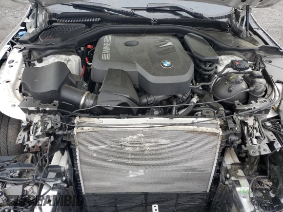 2024 BMW 5 Series 530i xDrive with VIN WBA53FJ01RCP97253, listed as a Copart auction lot 50888795 with 11,985 mi miles and Salvage title. Bid and sale history available at DreamBid. Image 11.