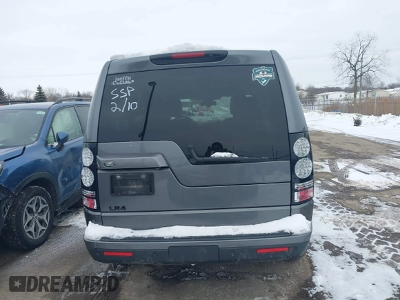 2016 Land Rover LR4 HSE with VIN SALAG2V61GA796537, listed as a IAAI auction lot 41630551 with 149,492 mi miles and . Bid and sale history available at DreamBid. Image 16.