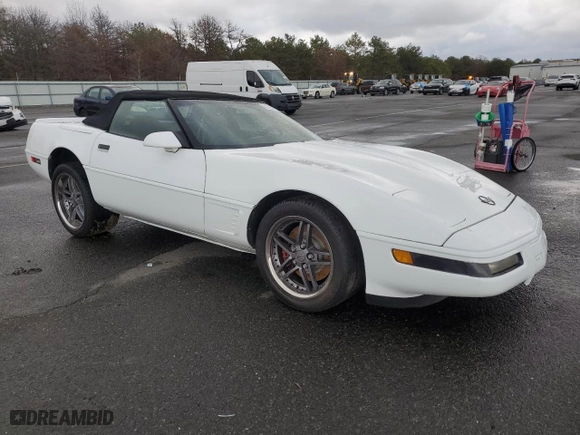 1995 Chevrolet Corvette with VIN 1G1YY32P3S5118646, listed as a Copart auction lot 81766814 with 125,521 mi miles and Salvage Title. Bid and sale history available at carsss.com. Image 4.