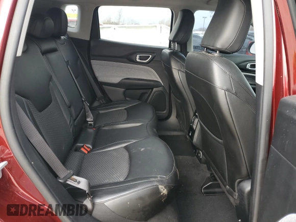 2022 Jeep Compass Latitude with VIN 3C4NJDBB2NT111913, listed as a Copart auction lot 47461105 with 35,946 mi miles and Salvage Title. Bid and sale history available at DreamBid. Image 12.