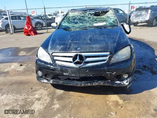 2009 Mercedes-Benz C-Class 3.0L Sport with VIN WDDGF54X29R073645, listed as a IAAI auction lot 41668825 with 143,051 mi miles. Bid and sale history available at carsss.com. Image 6.