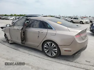 2019 Lincoln MKZ Reserve II z VIN 3LN6L5E99KR633939, wystawiony jako Copart lot #50454485 z przebiegiem Nie podano mil oraz Szkoda całkowita • Salvage title. Historia ofert i sprzedaży dostępna na DreamBid. Obrazek 2.
