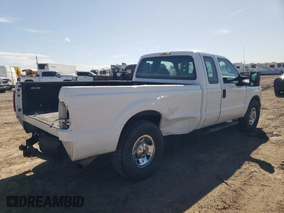 2011 Ford F-250 XL with VIN 1FT7X2A66BEC37719, listed as a Copart auction lot 46399235 with 243,220 mi miles and Salvage title. Bid and sale history available at DreamBid. Image 3.