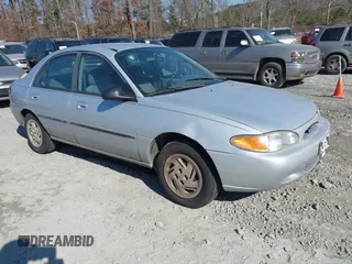 1997 Ford Escort LX with VIN 1FALP13PXVW263906, listed as a IAAI auction lot 41496083 with 1 mi miles. Bid and sale history available at carsss.com. Image 1.