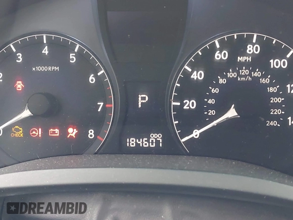 2010 Lexus RX 350 with VIN 2T2BK1BA0AC027930, listed as a IAAI auction lot 42619866 with 184,607 mi miles and . Bid and sale history available at DreamBid. Image 7.