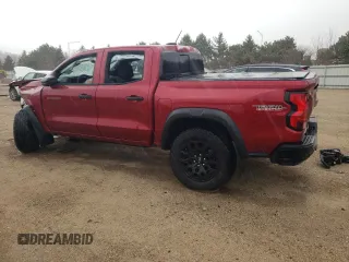 2023 Chevrolet Colorado 4WD Trail Boss z VIN 1GCPTEEK7P1252328, wystawiony jako Copart lot #53208005 z przebiegiem Nie podano mil oraz Szkoda całkowita • Salvage title. Historia ofert i sprzedaży dostępna na DreamBid. Obrazek 2.