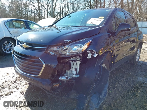 2022 Chevrolet Trax LS with VIN KL7CJNSM2NB554978, listed as a IAAI auction lot 41416440 with 23,658 mi miles. Bid and sale history available at carsss.com. Image 18.