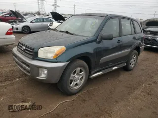 2003 Toyota RAV4 with VIN JTEGH20V430102366, listed as a Copart auction lot 49212325 with 0 mi miles and Clean Title. Bid and sale history available at carsss.com. Image 1.