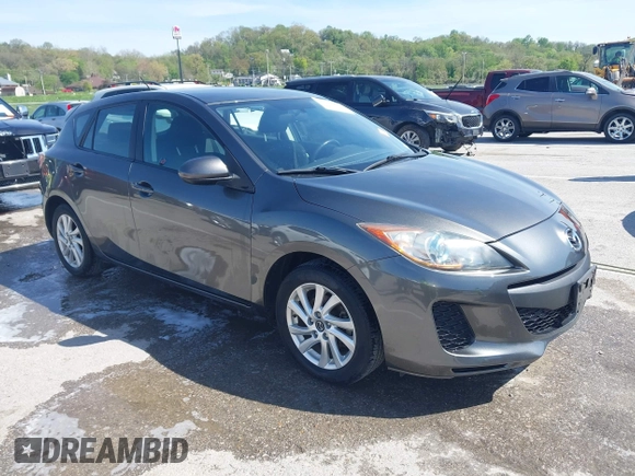 2013 Mazda 3 i Touring with VIN JM1BL1L78D1820969, listed as a IAAI auction lot 42087817 with 83,654 mi miles and . Bid and sale history available at carsss.com. Image 1.