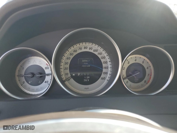2013 Mercedes-Benz C-Class C 300 Sport with VIN WDDGF8AB5DG146795, listed as a Copart auction lot 48563245 with 103,144 mi miles and Salvage Title. Bid and sale history available at carsss.com. Image 9.